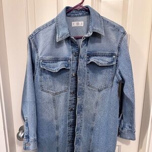 Lefties Long Denim Jacket